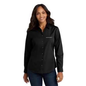 Butcher and Barrel - Port Authority® Women's Long Sleeve Carefree Poplin Shirt