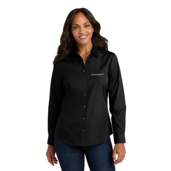 Butcher and Barrel - Port Authority® Women's Long Sleeve Carefree Poplin Shirt