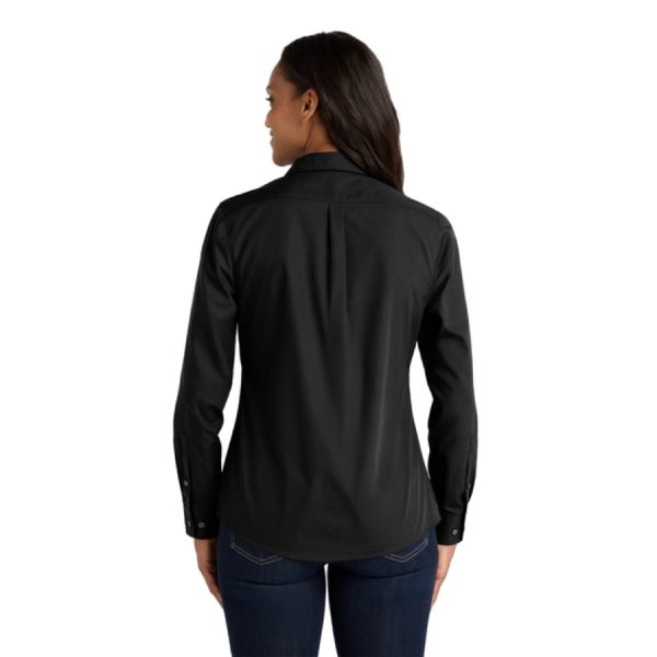 Butcher and Barrel - Port Authority® Women's Long Sleeve Carefree Poplin Shirt - Image 2