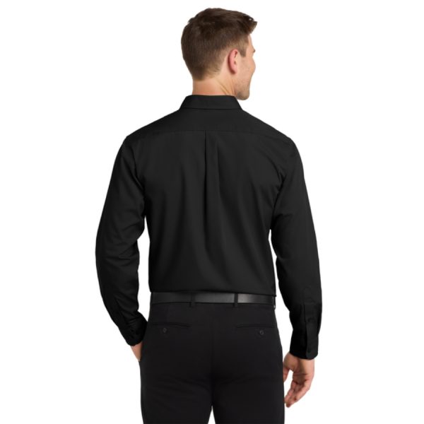 Butcher and Barrel - Port Authority® Long Sleeve Carefree Poplin Shirt - Image 2